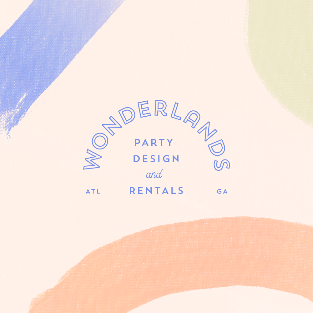 Wonderlands Event Design Branding