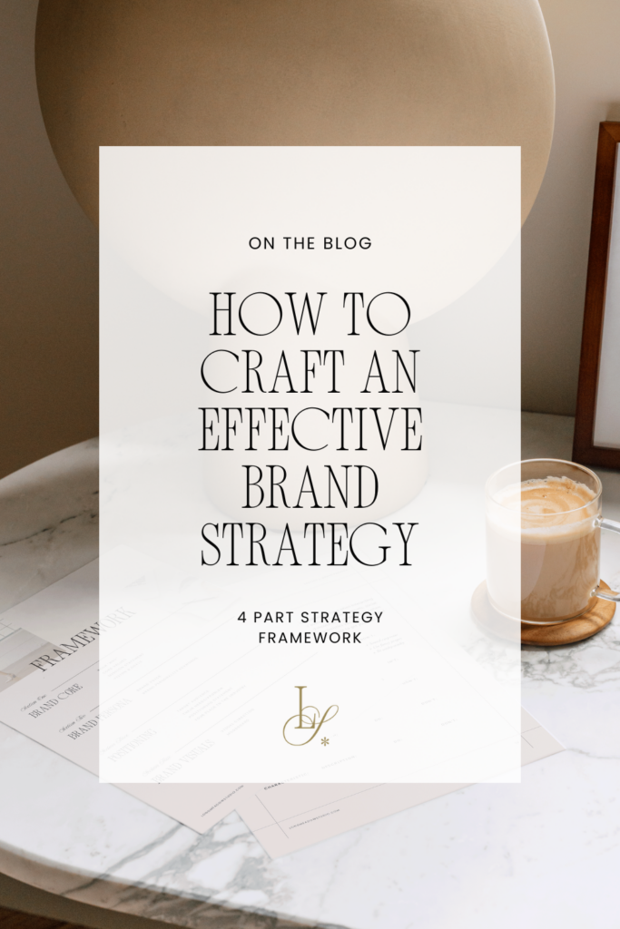 How to Craft an Effective Brand Strategy